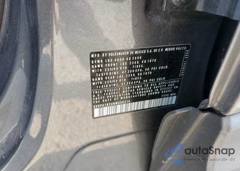 2022 Volkswagen Taos 1.5T Se from USA, damaged, VIN 3VVPX7B20NM086210